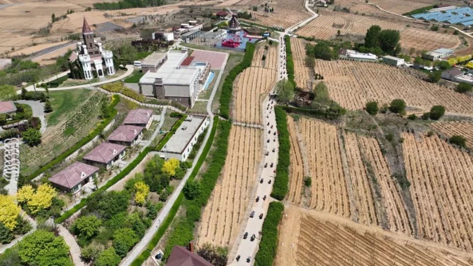 数百台机车经261省道——金山大街——富强路——紫荆路至紫金山公园