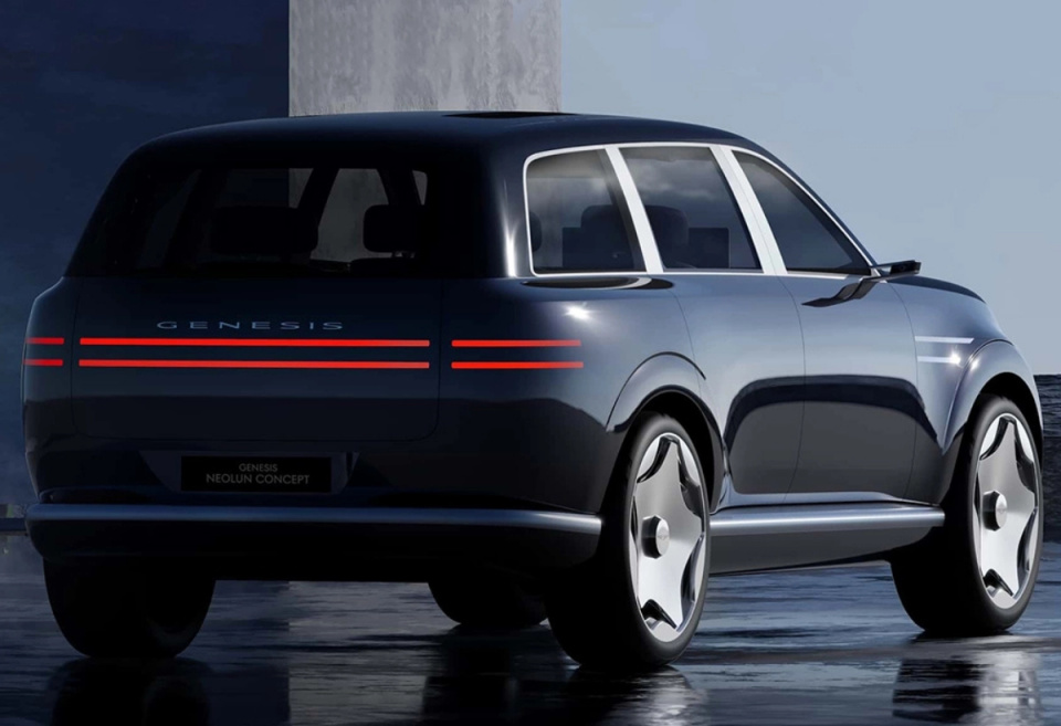 捷尼赛思neolun概念车全球首发造型复古科幻动力暂未公布