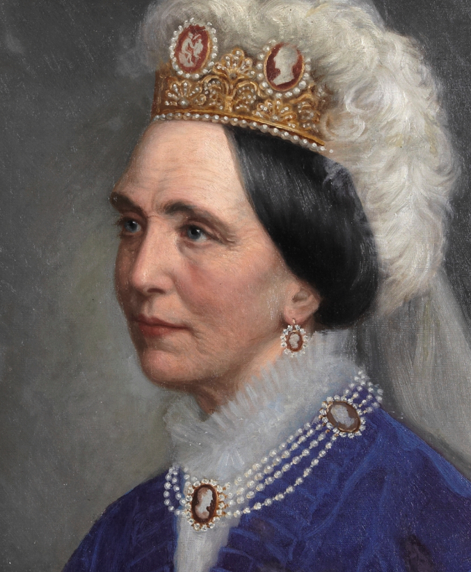 当然,最终继承套装的还是约瑟芬的孙女小约瑟芬,她是瑞典贝纳多德王朝