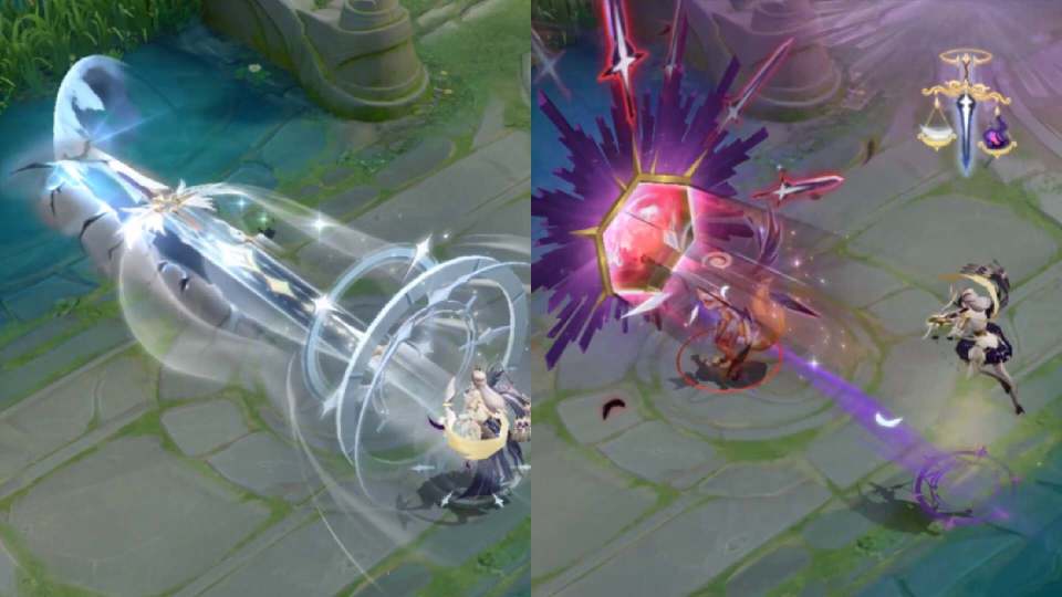 虞姬荣耀典藏特效首爆,双形态裁决女神超美,参与夺宝3