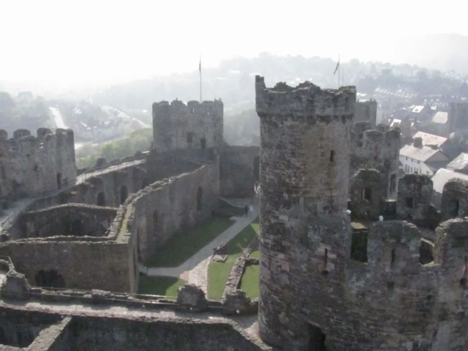 威尔士wales/cymru 北部 的一天 conwy castle匡威城堡