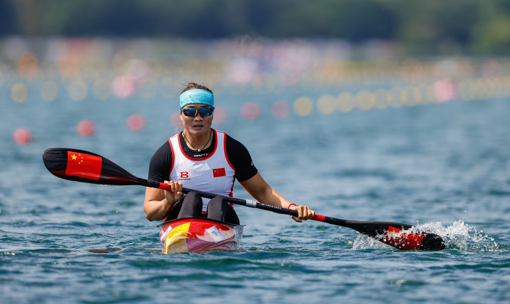 巴黎奥运会丨皮划艇静水女子单人皮艇500米四分之一决赛赛况2
