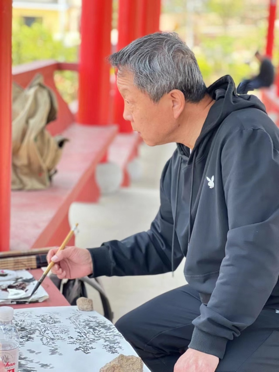 笔酣墨畅铸乡魂——吕颖虹山水画小品欣赏(之二十四)