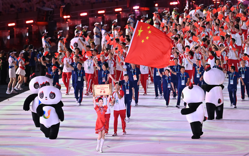 成都大运会第31届世界大学生夏季运动会开幕式举行9