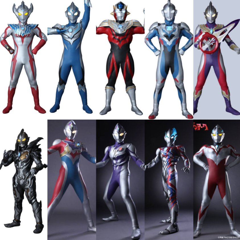 一张图看遍令和时代奥特曼的形象变强亚刻奥特曼拉低了整体颜值