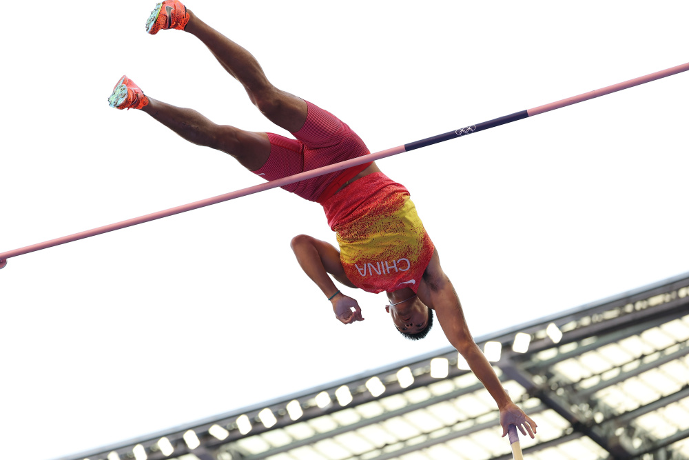 巴黎奥运会丨田径——男子撑杆跳高赛况(5)