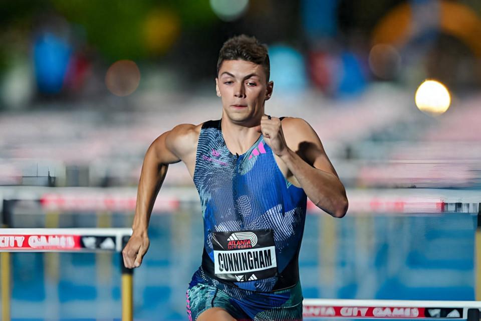 纽约赛潮起潮落!110米栏冠军仅13秒21 名将48秒75创400米世界最佳