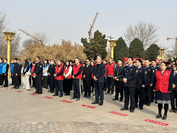 启动仪式上,东营市小清河管理服务中心党工委书记陈海霞,利津县副县长