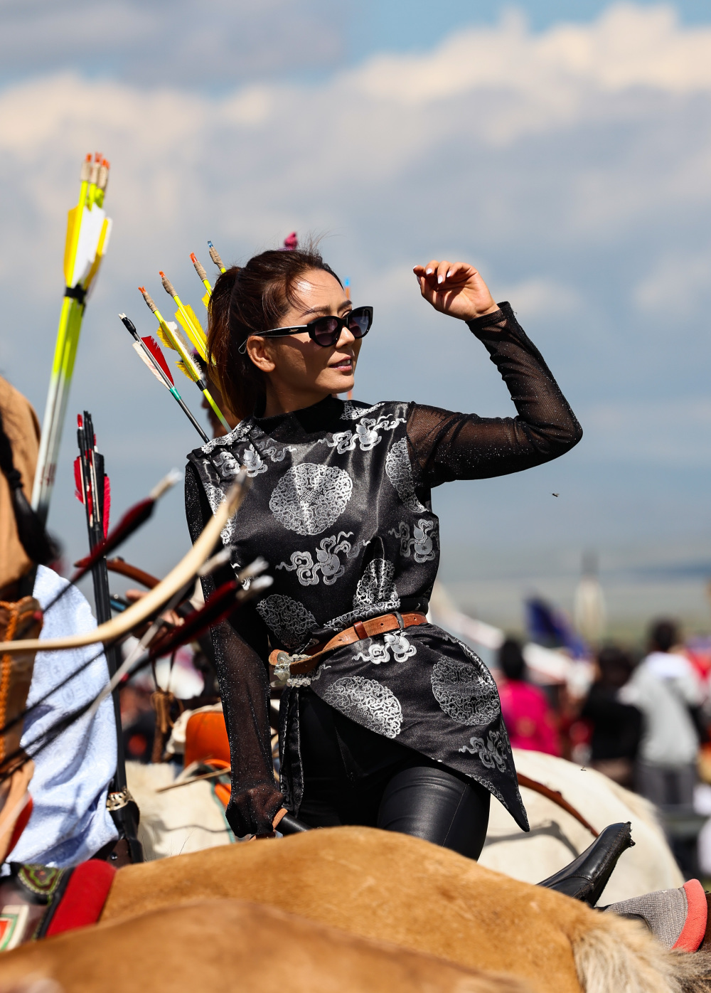 蒙古国2023年度游牧民族世界文化节开幕