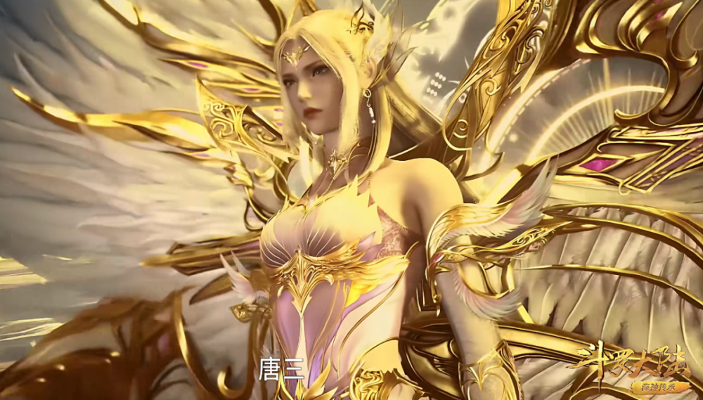 斗罗千仞雪成神后多了银链齐肩耳环这耳环也太长了