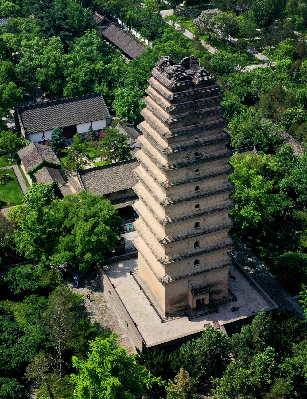 西安地标照片图片