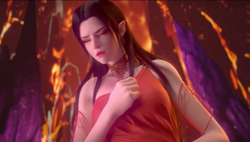 斗破：美杜莎怀孕后实力有多强？一脚踢死半步斗宗，无视普通异火