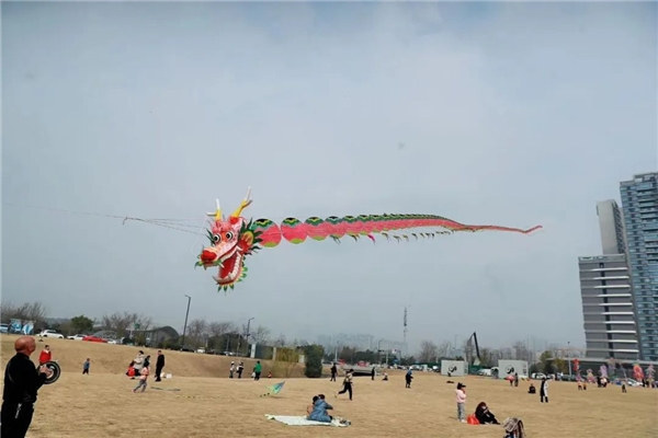 四川天府新区正兴街道市民风筝节举行
