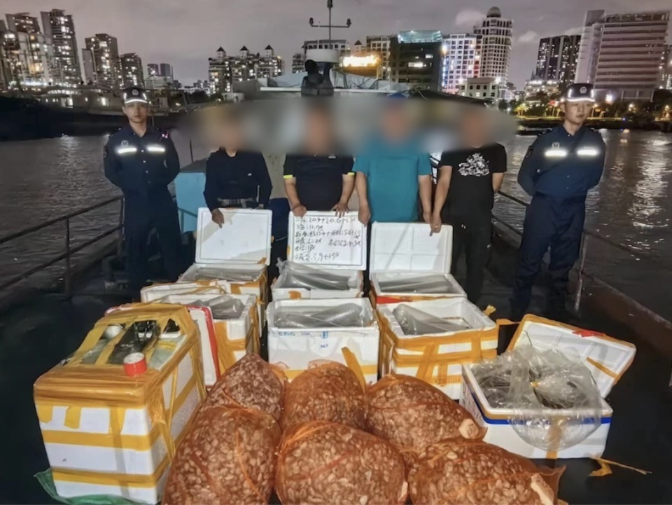 超200万元的软黄金广东深圳海警查处涉嫌走私鳗鱼苗案