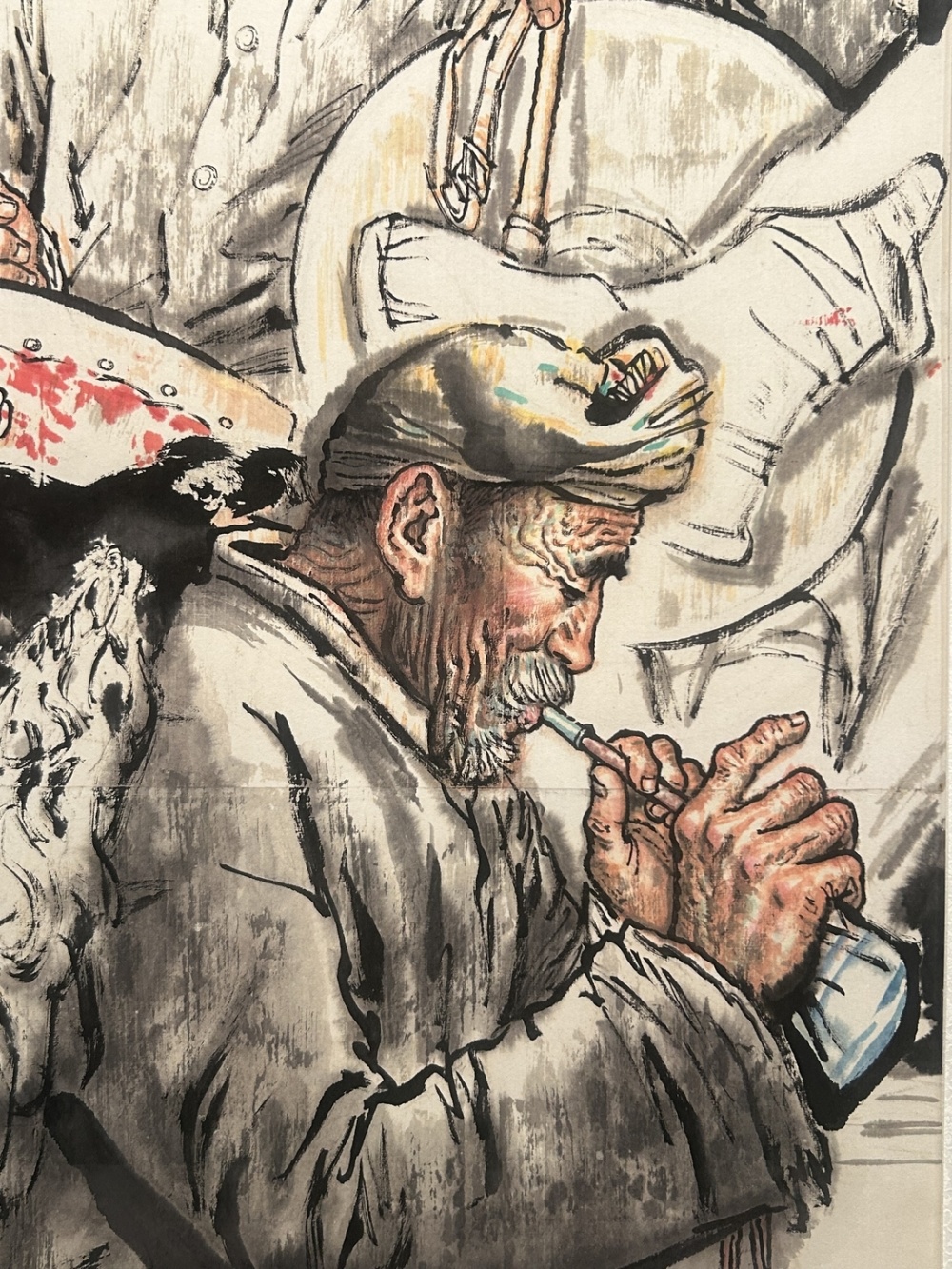中国人物画的擎天柱株洲美术馆看刘文西画展