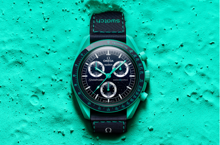 bioceramic moonswatch系列立足宇宙,回望地球