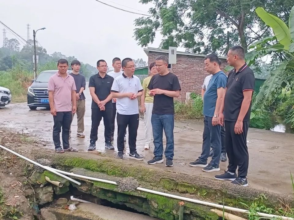 丰顺县长罗达祥率队督导检查榕江北河水环境整治工作