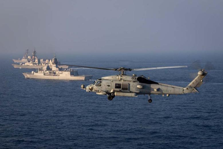 美日澳菲四路并进搅浑南海,南部战区果断亮剑,发布