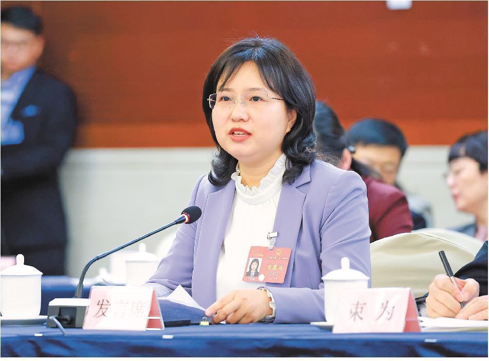 关志洁代表作了发言.来源:大众日报
