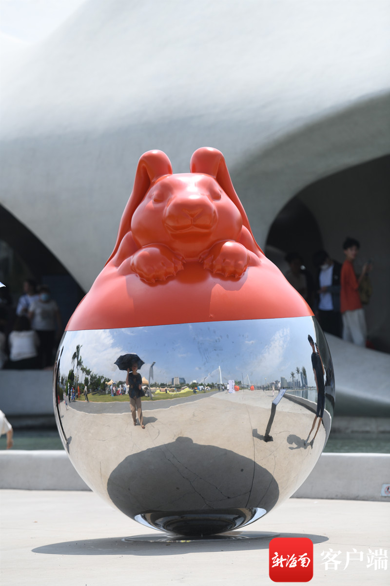 2023年海口城市雕塑艺术节启幕 为市民游客献上最美的"海天艺色"_腾讯