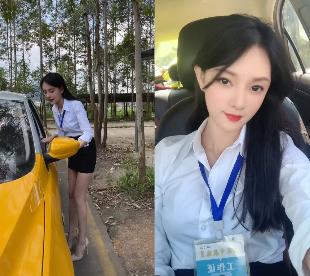 要知道从事驾校教练的女性不是特别多,美女教练更是少之又少,特别缺乏