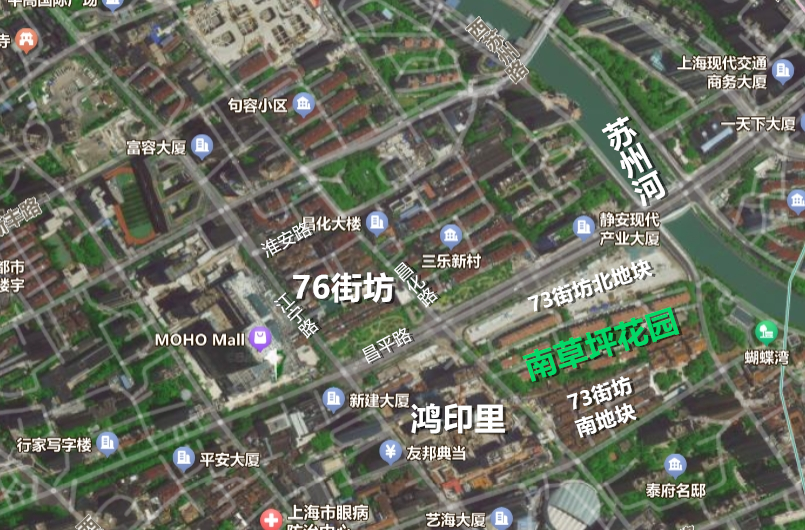 这块地,也就是静安76街坊,是老静安苏州河畔最大的零星旧改地块,更是