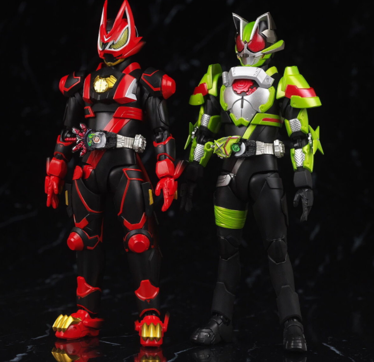 假面骑士极狐双过渡形态shf手办实物测评 帅气十足的小狐狸