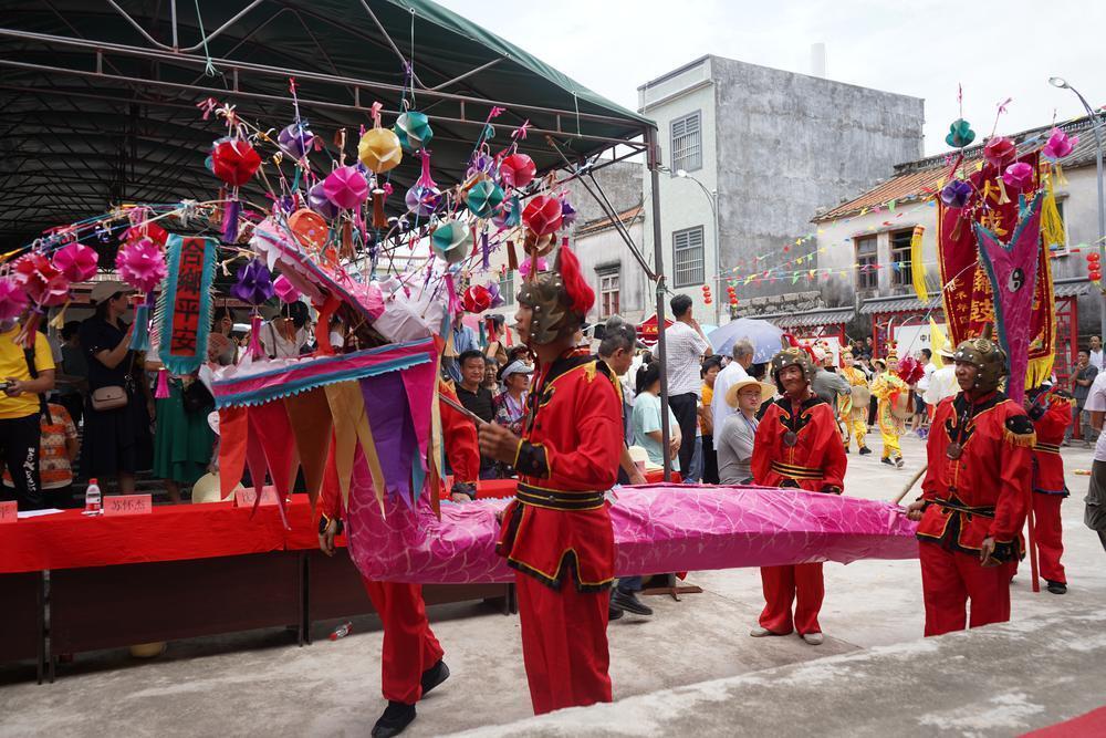 视频潮州饶平省级非遗大城所端午节游旱龙第六届民俗文化节开幕