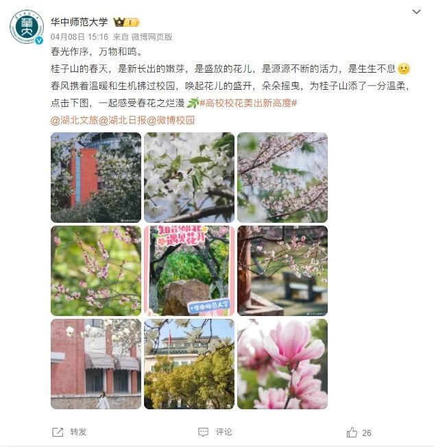 华中农业大学校花图片