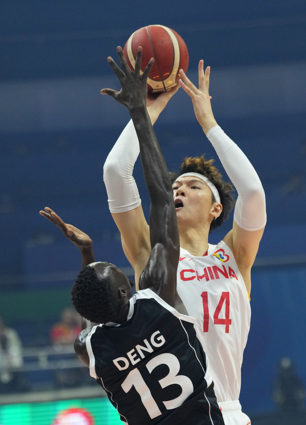 (体育)篮球——世界杯:中国队不敌南苏丹队