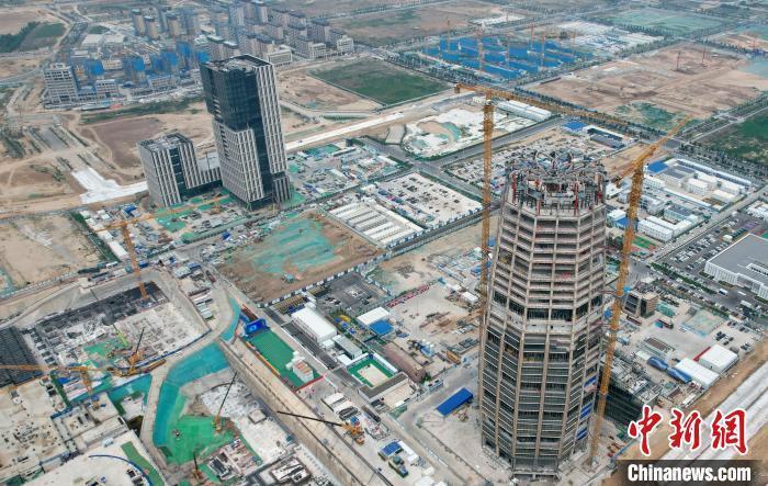 探访雄安地标中国中化大厦_腾讯新闻