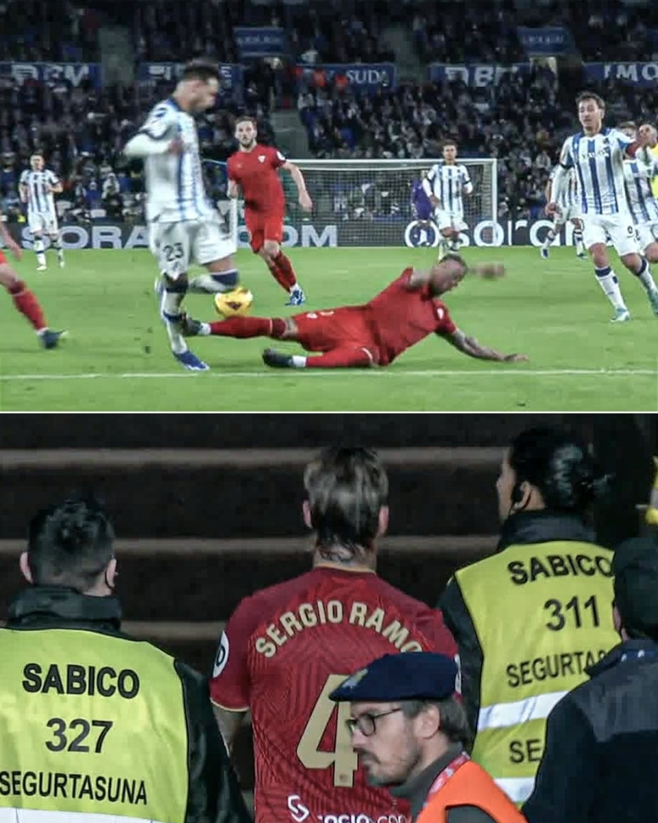 拉莫斯拿到生涯正式比赛第30张红牌,西班牙球员中历史首人_腾讯新闻