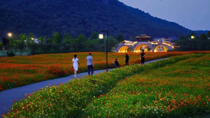 免费地址:导航至湘花岛或湘湖旅游度假区-湘湖花海香田交通:湘湖环湖