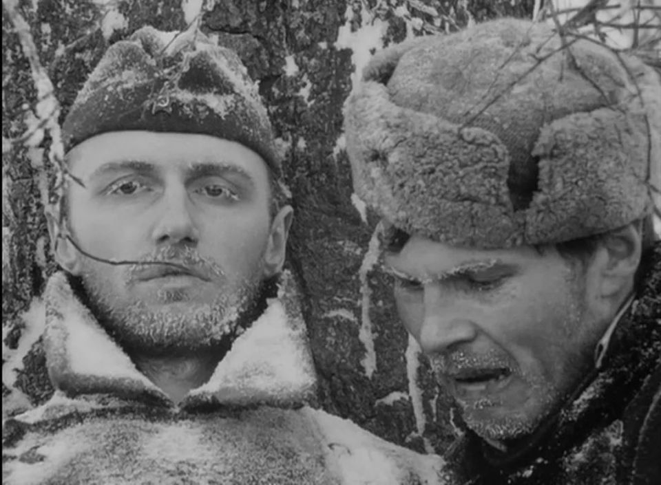 有一次,他们遇到了一个卖给纳粹的老人——索特尼科夫在那之后被枪伤