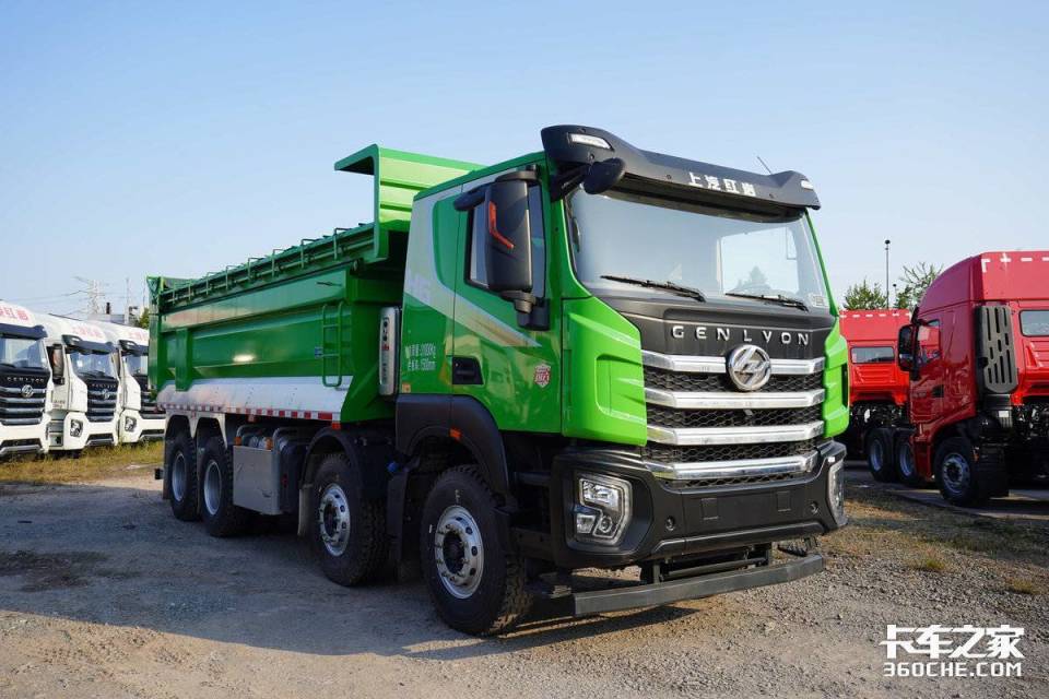 460马力科索机标配360环视杰狮h6自卸车无需强制驻车再生