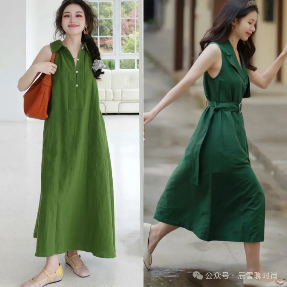 "绿色"让你夏季穿衣更清爽!学会这些搭配思路,时尚又显活力