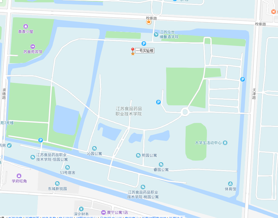 江苏护理职业学院地图图片