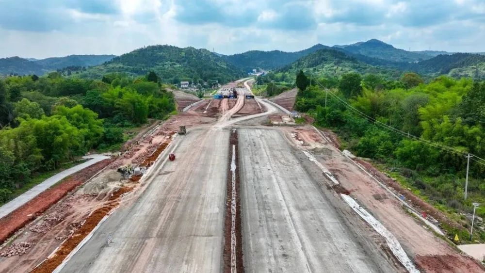重点项目梓州大道南延线上新了