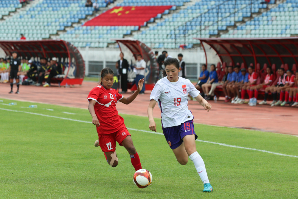 体育足球u20女足亚洲杯预选赛中国胜尼泊尔