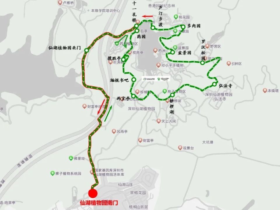 大顶岭绿道地图图片