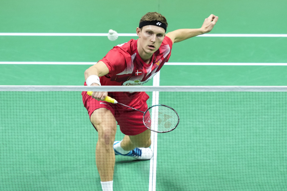 体育羽毛球苏迪曼杯丹麦对阵新加坡