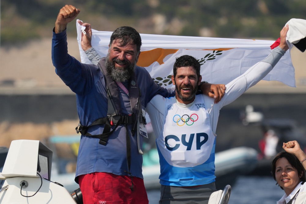 巴黎奥运会丨帆船——澳大利亚选手获得男子爱尔卡7级单人艇金牌