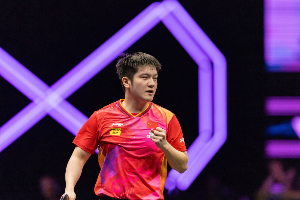 乒乓球——wtt重庆冠军赛:樊振东晋级