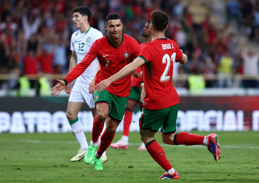 足球——友谊赛:葡萄牙胜爱尔兰