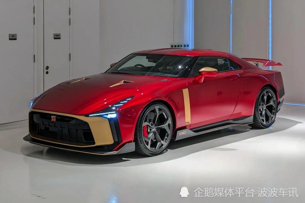 日产gt-r50钢铁侠配色版实车曝光,外观极其个性化_腾讯新闻