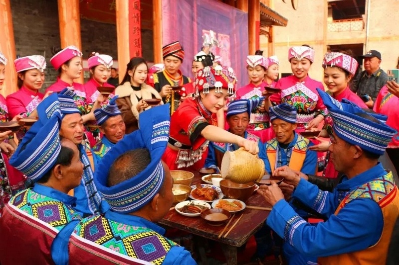 我们的节日春节来印江一起过土家赶年吧