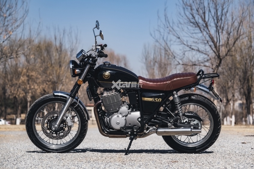 最便宜的650复古街车试驾鑫源棍王650