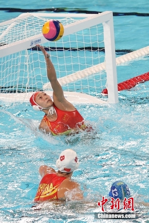 杭州亚运会女子水球循环赛中国队33比5胜乌兹别克斯坦队