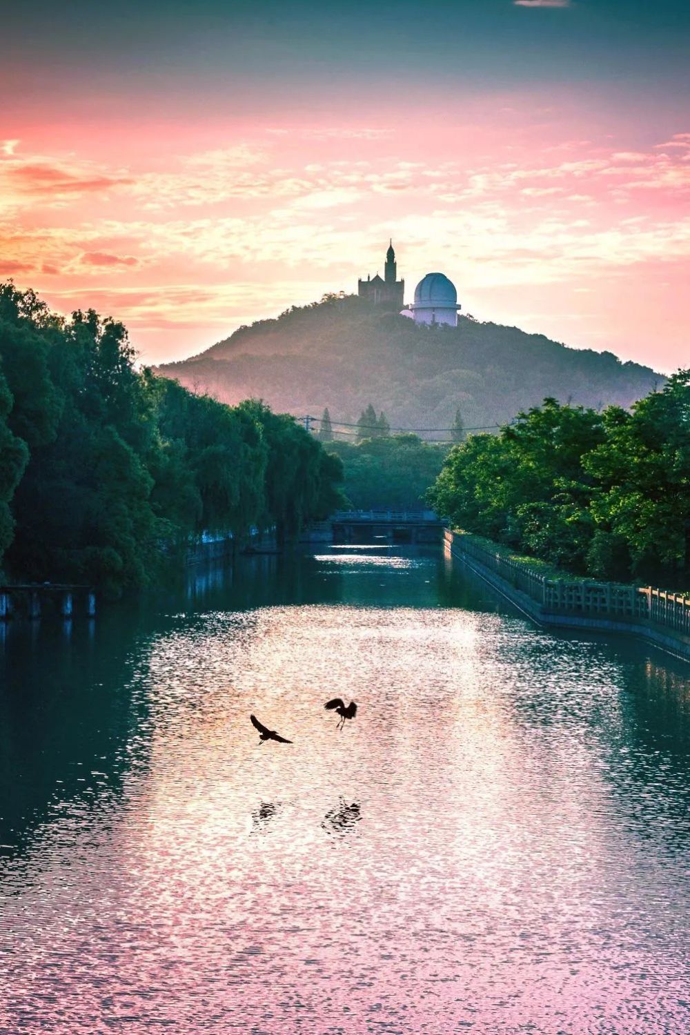 叮松江人专属美景壁纸已上传丨早安松江