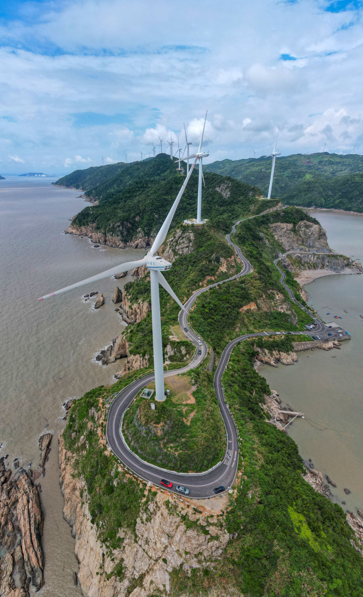 台州1号公路示范段开通 山海风光引客来